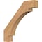 Ekena Millwork 5 1/2"W x 34"D x 34"H Merced Smooth Knee Brace, Western Red Cedar BRC06X34X34MRC00SWR - alternate 1